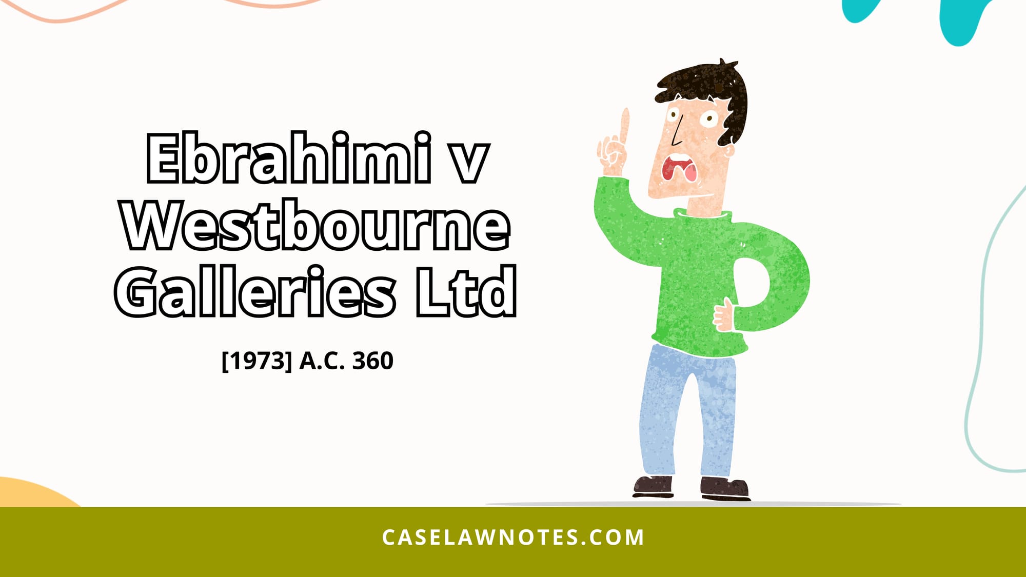 Ebrahimi v Westbourne Galleries Ltd - case summary and analysis 3