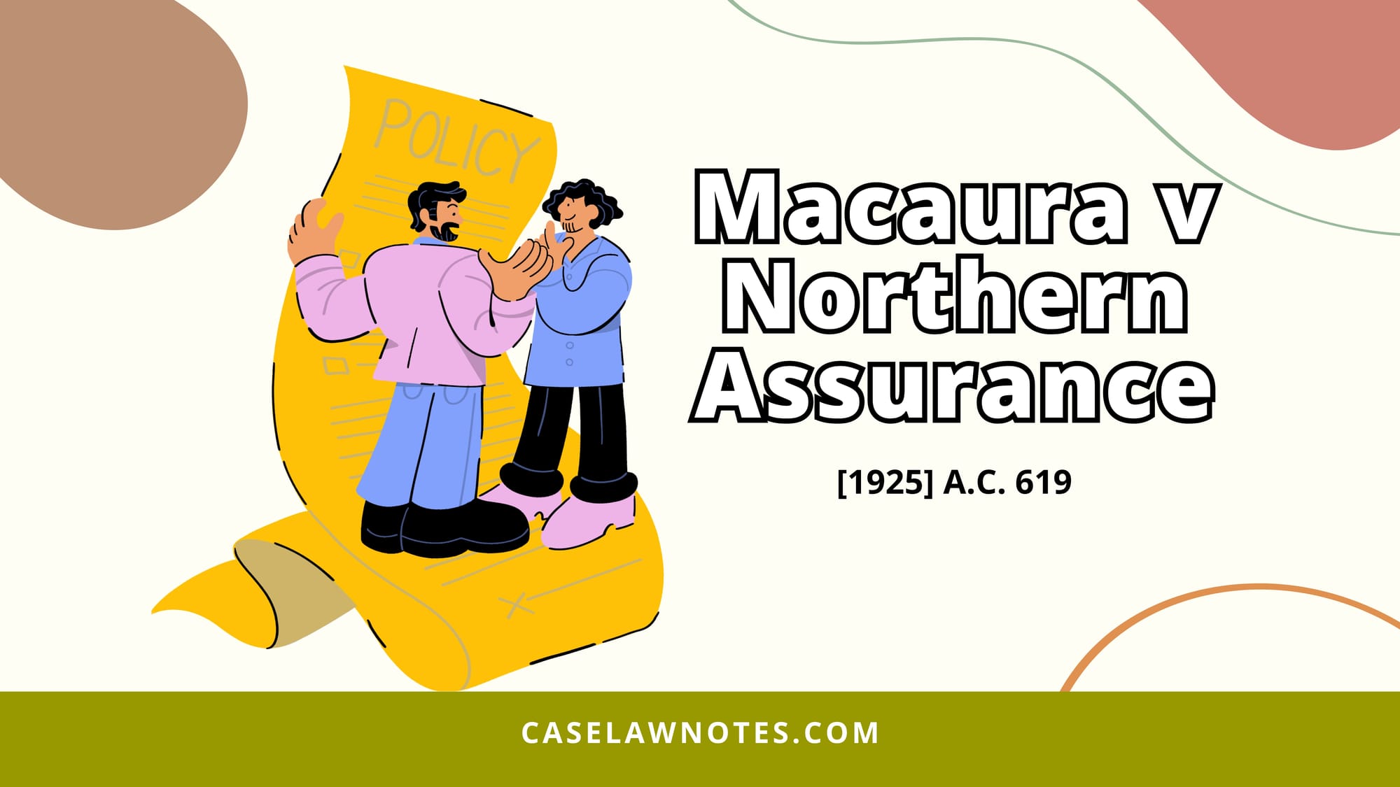 Macaura v Northern Assurance - separate legal personality