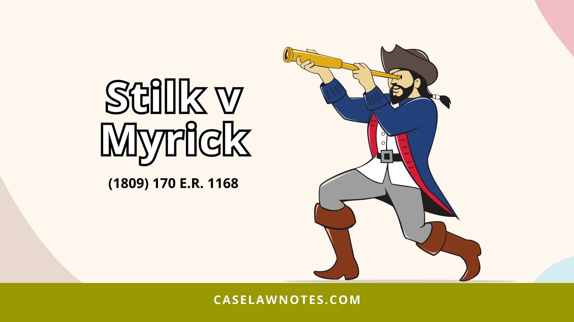 Stilk v Myrick - case summary 2 - contract - consideration