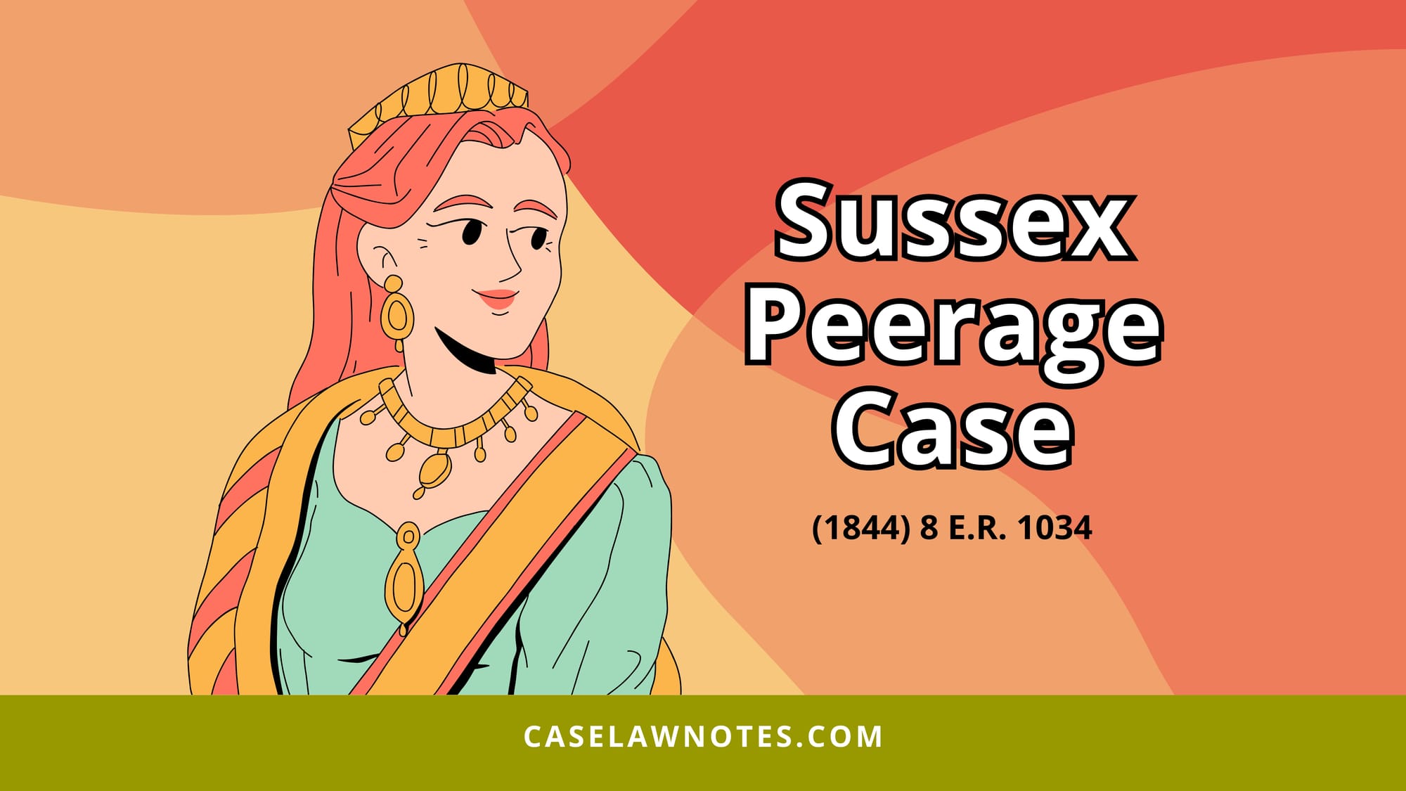 Sussex Peerage Case - case summary - statutory interpretation 1