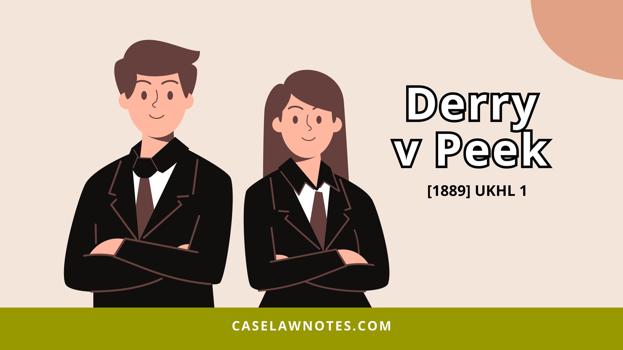 Derry v Peek case summary - legal analysis - contract law