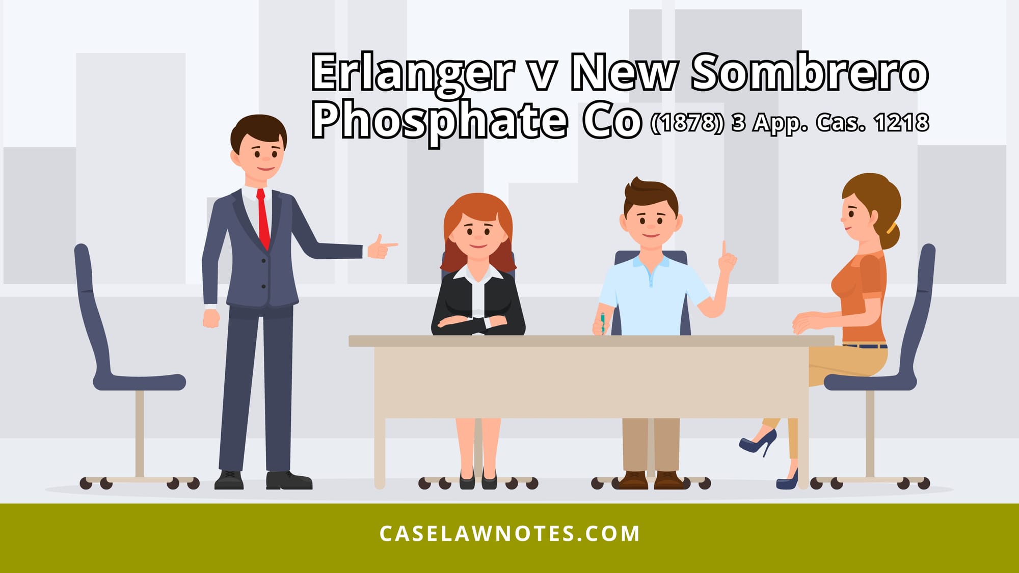 Erlanger v New Sombrero Phosphate Co - promoters - company - fiduciary duties