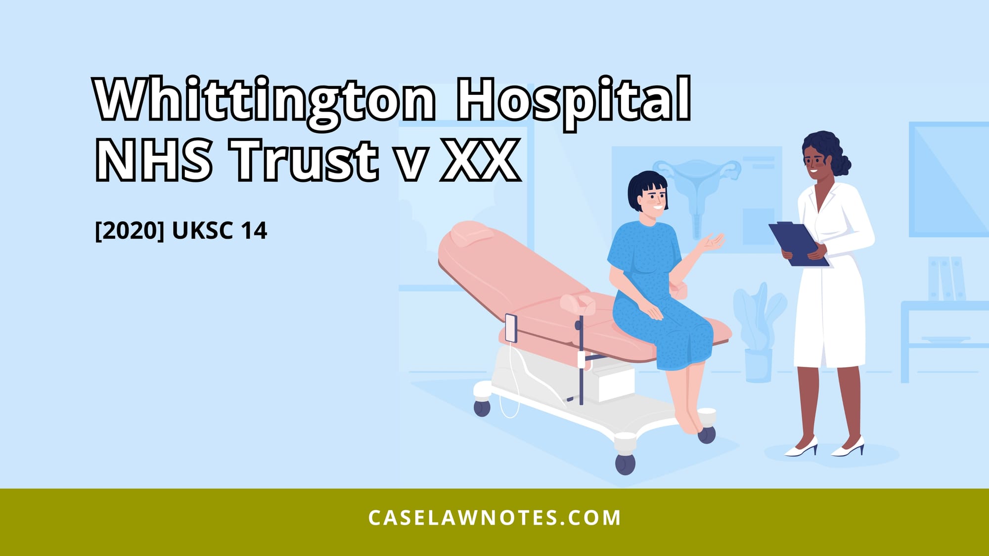 Whittington Hospital NHS Trust v XX case summary - surrogacy - illegality